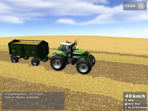 Deutz Agrotron X720 #LandwirtschaftsSimulator2008 #Deutz #Agrotron #X720