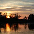 #rzeka #Odra #ZachódSłońca #wieczór #niebo