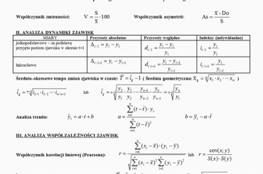 #statystyka #wzory