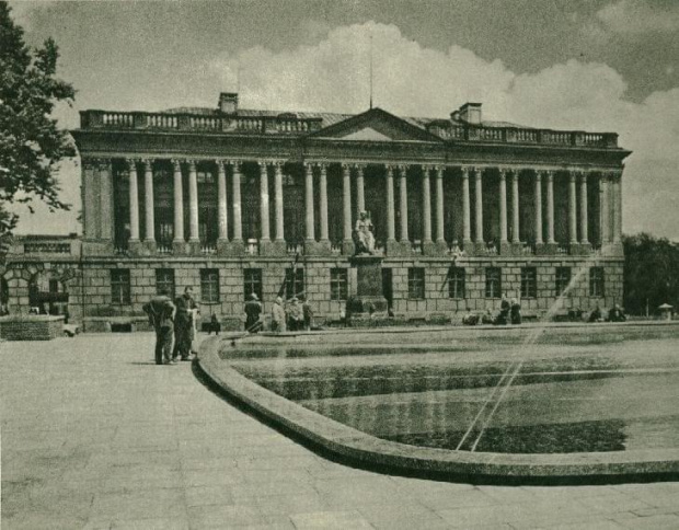 Poznań_Biblioteka Raczyńskich 1985 r.