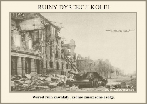 Poznań_Ruiny dyrekcji kolei