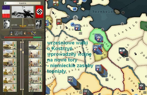 b. o Kostrzyn (19.IX.1940) ukazała wyczerpanie Wehrmachtu i rozpoczęła wielką ofensywę sprzymierzonych