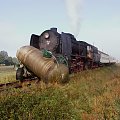 Pociąg był unieruchomiony przez kilka godzin i nie pojechał już w dalszą trasę.