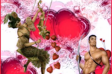 Wszytkim wszystkiego co miłość dać może! #Walentynki #pocztówka #święto #MojePrace