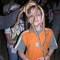 Ziemskie wcielenie Gorgony z włosami w postaci jadowitych węży :-) #Egipt #safari #egzotyka #węże