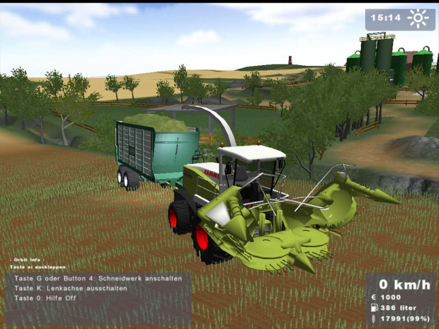 Claas Jaguar 870 #ClaasJaguar870 #Claas #LandwirtschaftsSimulator2008 #Landwirtschafts #Simulator