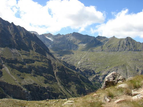 W drodze pod Gran Paradiso #wakacje #góry #Alpy #lodowiec #treking #Włochy