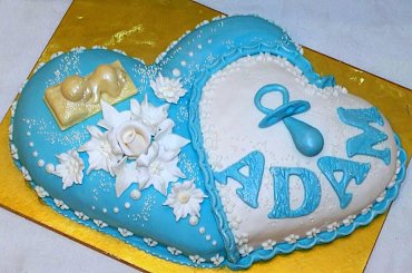 chrzest #tort #chrzest #Adam