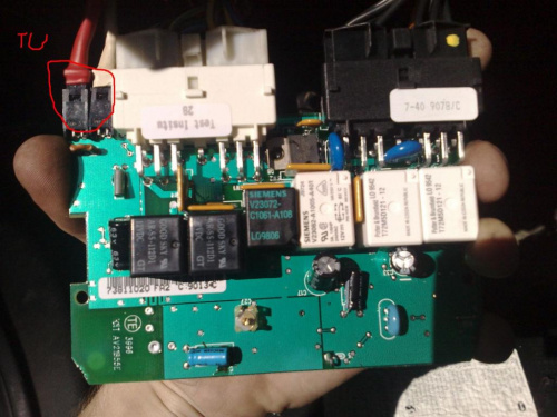 Texalarm AV21B55E potrzebny schemat podłączenia