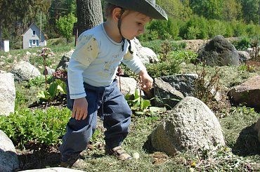 Wojtuś w Bornym Sulinowie 2011 #chłopiec #dzieci #sepia