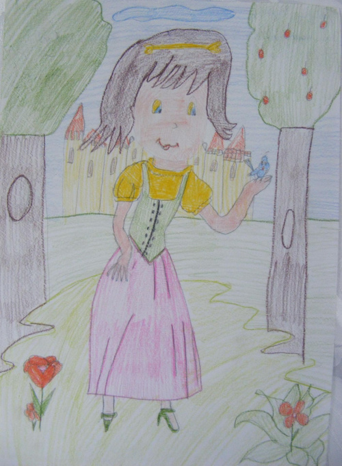 III Konkurs Plastyczny 2011r. Moja ulubiona postać literacka #postac #konkurs #plastyczny #dzieci #rysunek #farby #ulubiona