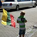 Mały litewski patriota:) #podróże #wakacje #Litwa #Wilno