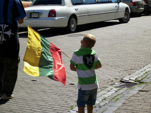 Mały litewski patriota:) #podróże #wakacje #Litwa #Wilno